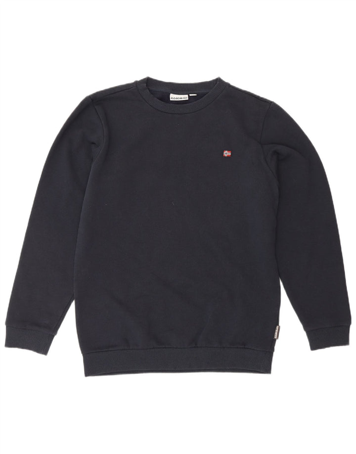 NAPAPIJRI Boys Sweatshirt Jumper 13-14 Years Navy Blue