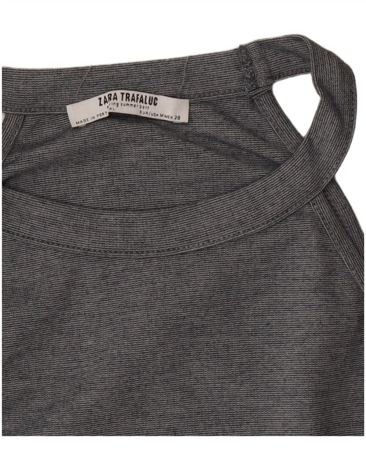 Abito da donna Zara Trafaluc Halter UK 12 Grigio medio