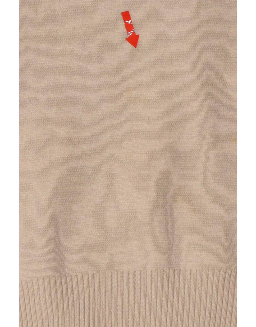 Zara Herrevest Tank Top Large Off White Bomuld