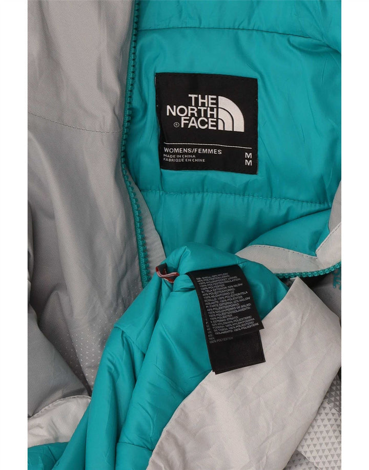 Giacca antipioggia con cappuccio da donna The North Face UK 14 Colorblock grigio medio