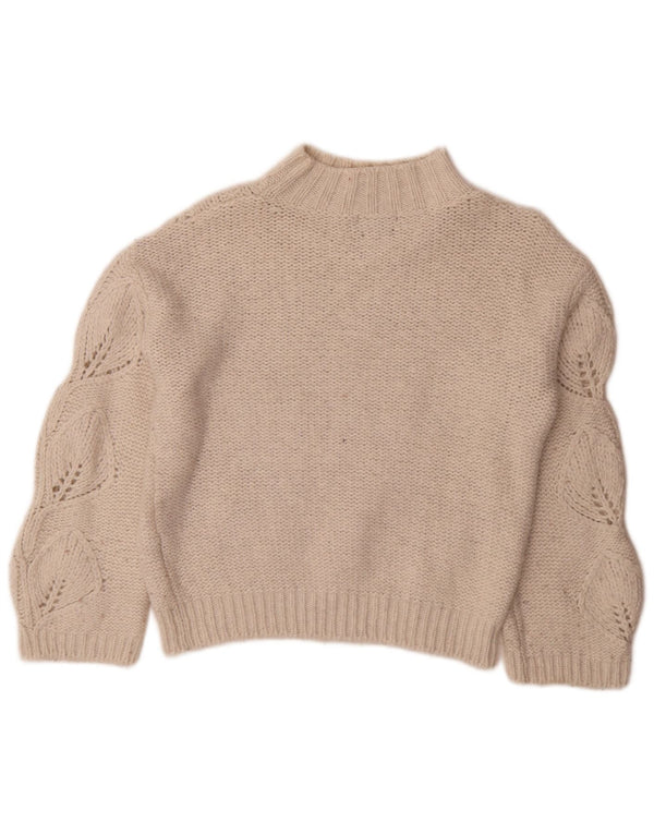 Massimo Dutti női teknős nyakú pulóver UK 4 XS törtfehér