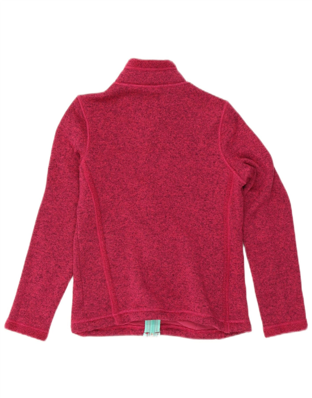 FILA Girls Tracksuit Top Jacket 10-11 Years Medium  Pink Flecked Polyester