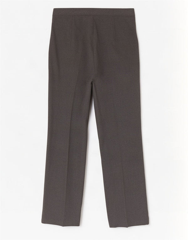 Marks & Spencer Γυναικείο ίσιο casual παντελόνι UK 12 Medium W30 L33 Grey