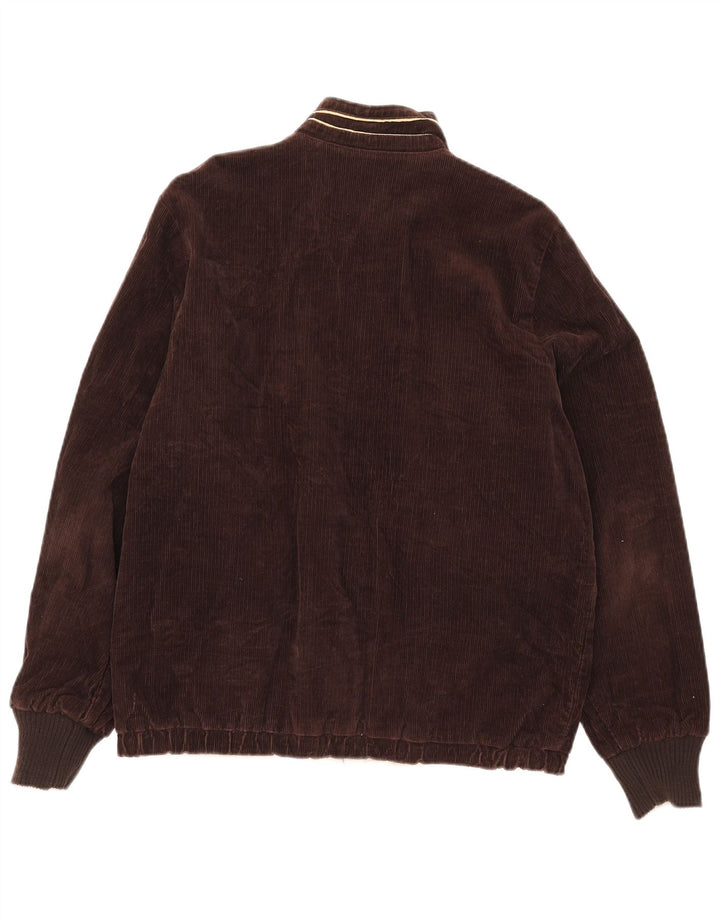 POP 84 Herren Reversible Cordjacke UK 36 Small Braun