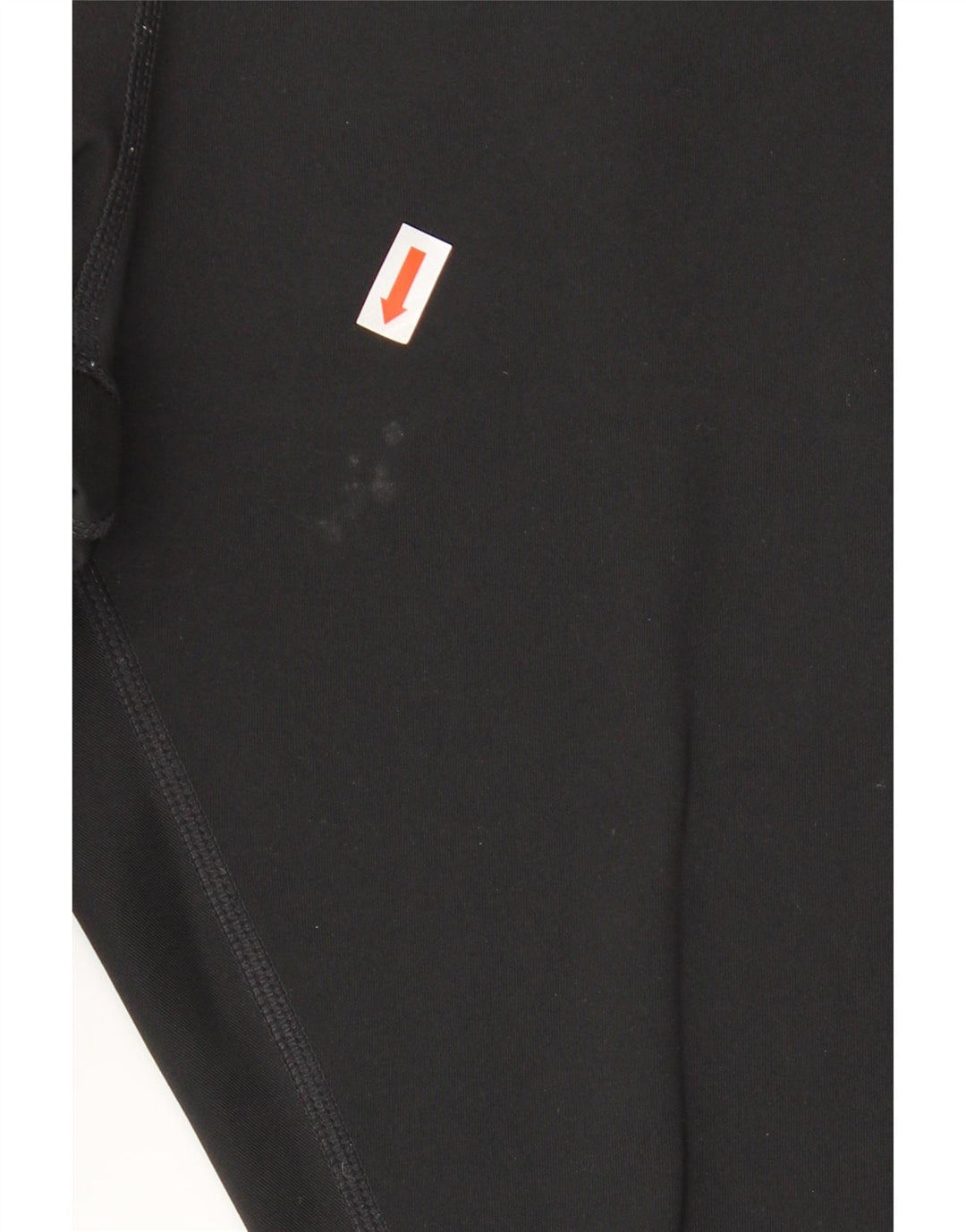 NIKE Womens Graphic Leggings UK 12 Medium  Black Polyester Vintage Nike and Second-Hand Nike from Messina Hembry 
