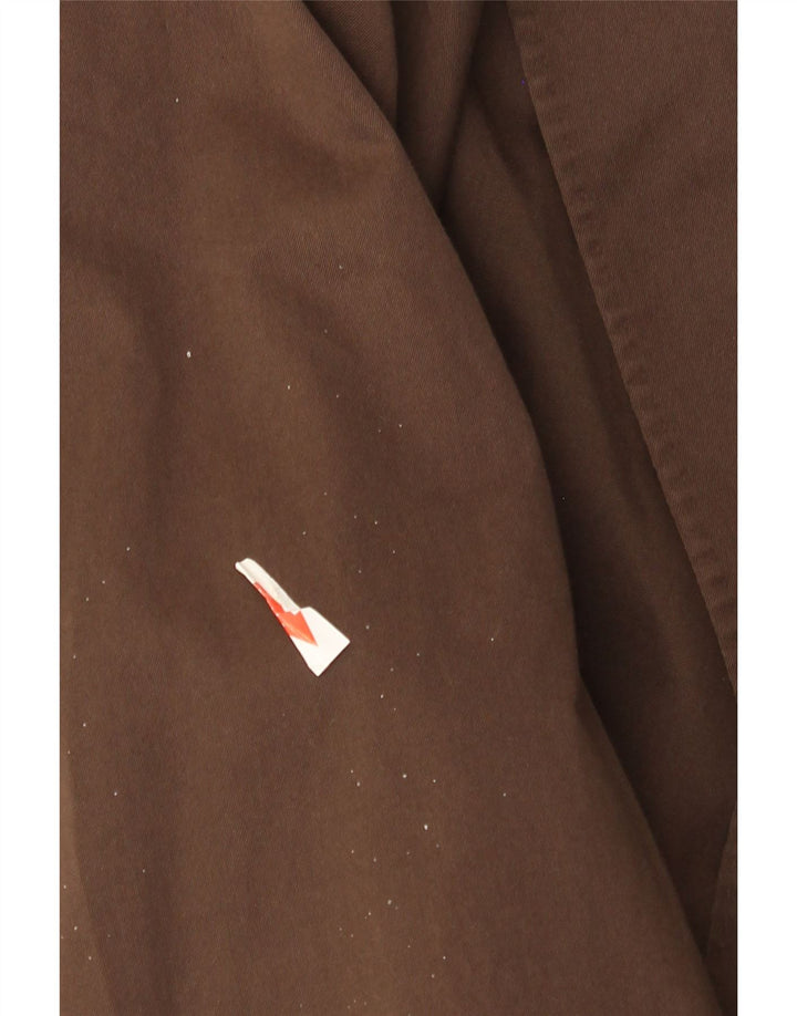 Męska marynarka zapinana na 2 guziki Massimo Dutti EU 54 XL, brązowa, bawełniana