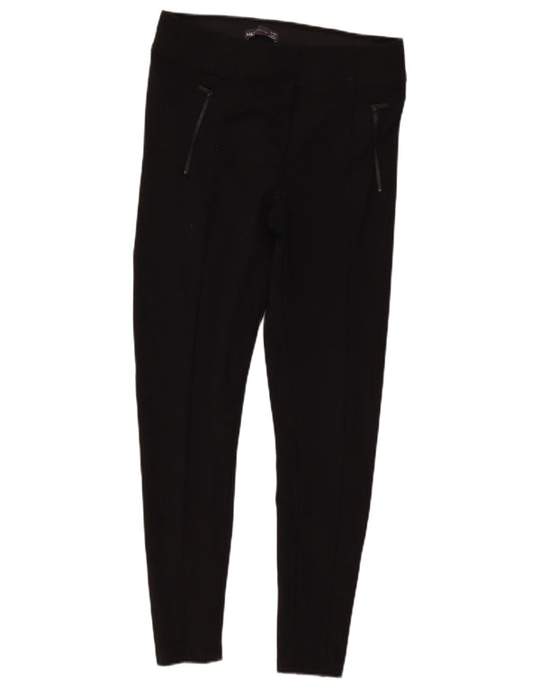 Leggings da donna Marks & Spencer UK 12 viscosa nera media