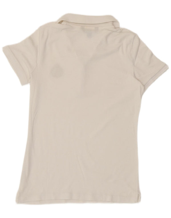 Γυναικείο μπλουζάκι πόλο Ralph Lauren UK 12 Medium White