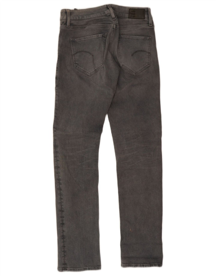 G-Star Womens Midge Slim Jeans W28 L29 Grey Cotton