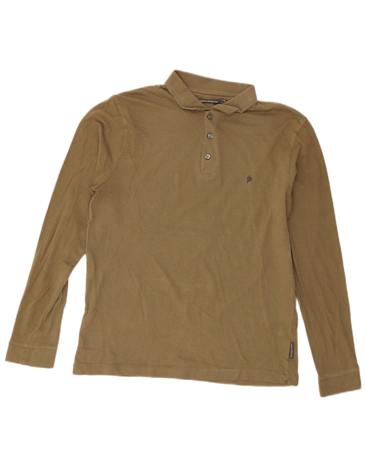French Connection Langærmet Regular Fit Polo Shirt Medium Khaki til mænd