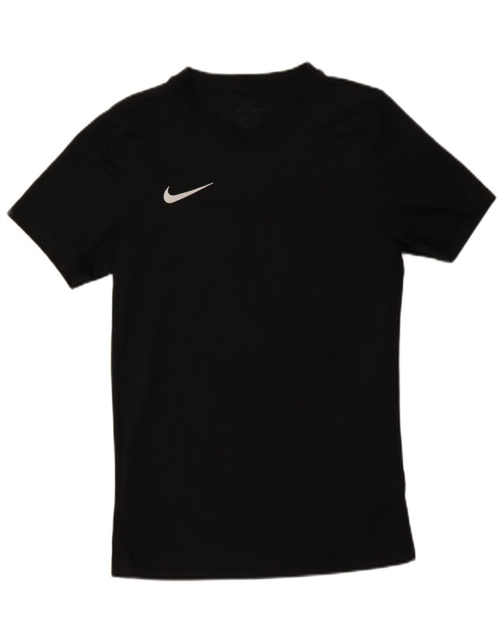 Nike Mens Dri Fit T-Shirt Top Small Black Polyester