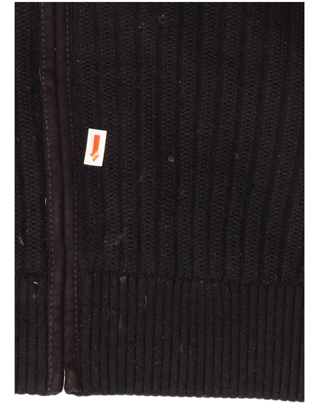 Pierre Cardin Pull Cardigan Homme IT 56 XL Noir Polyester