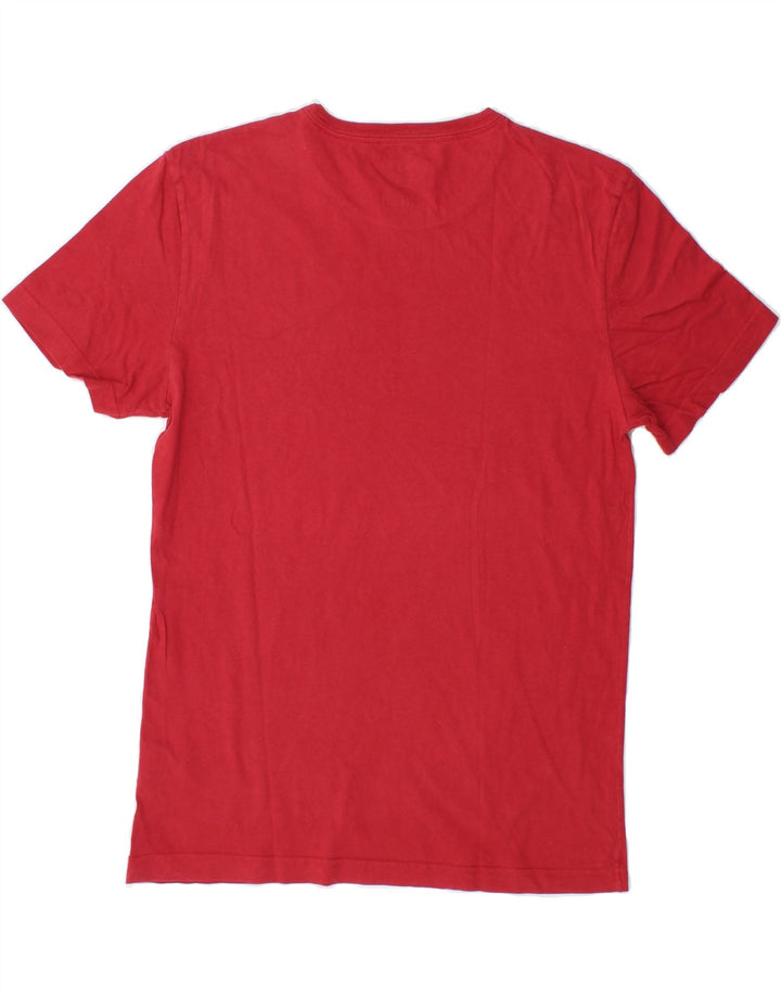 LEVI'S Mens Graphic T-Shirt Top Small Red Cotton Vintage Levi's and Second-Hand Levi's from Messina Hembry 