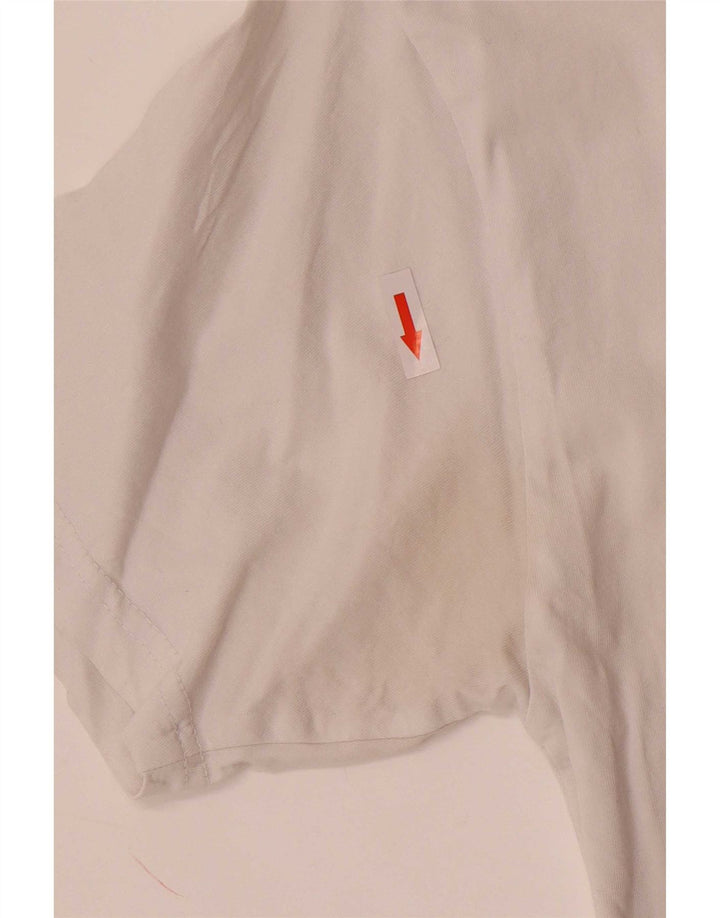 Vans Mens Classic Fit póló felső, közepes fehér pamut