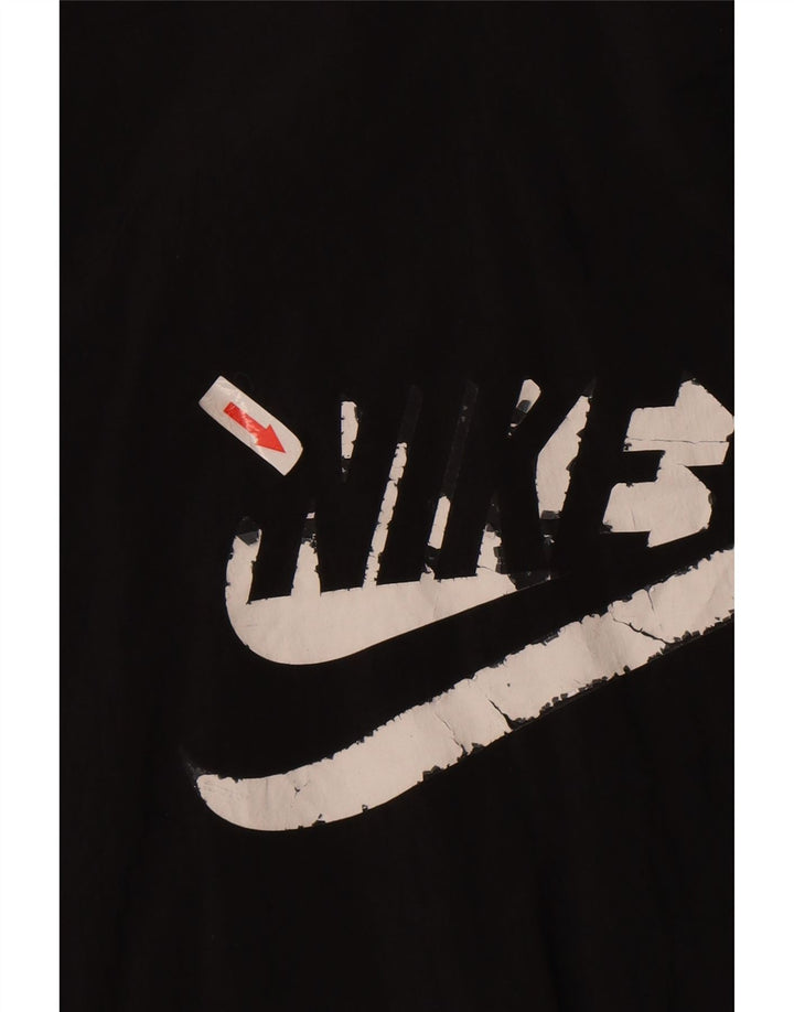 Giacca da ginnastica Nike da ragazzo con grafica pullover, 13-14 anni, XL, nylon nero