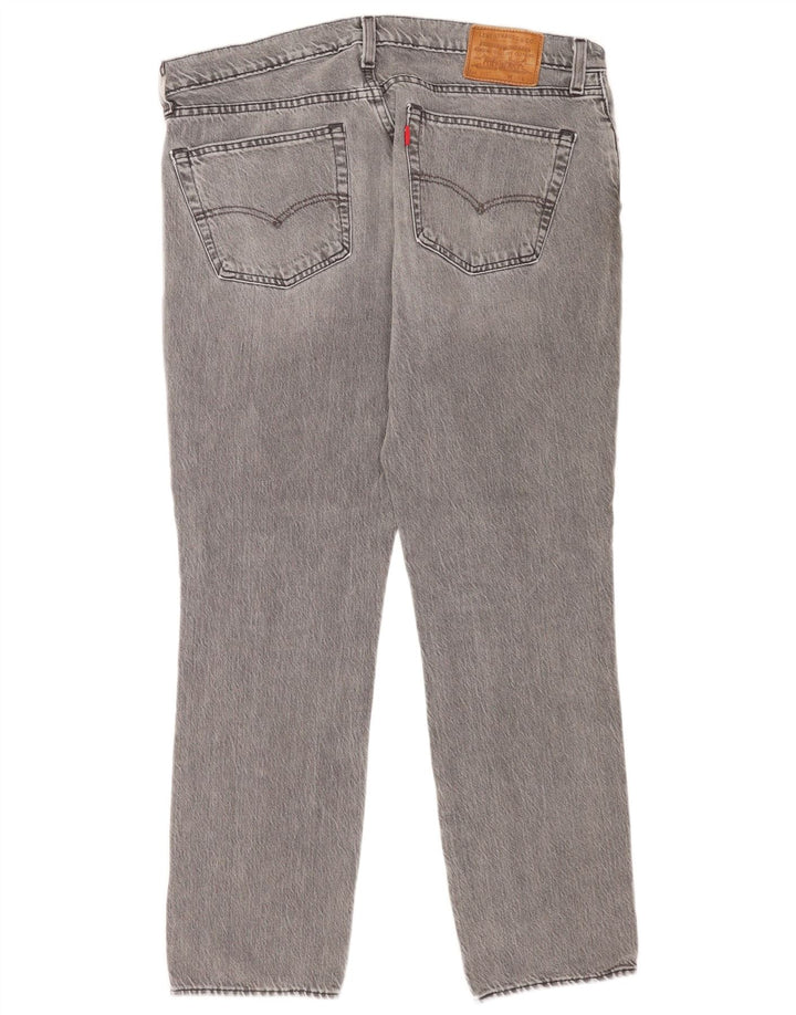 Мужские джинсы Levi's 511 Slim W36 L30 Серые хлопковые