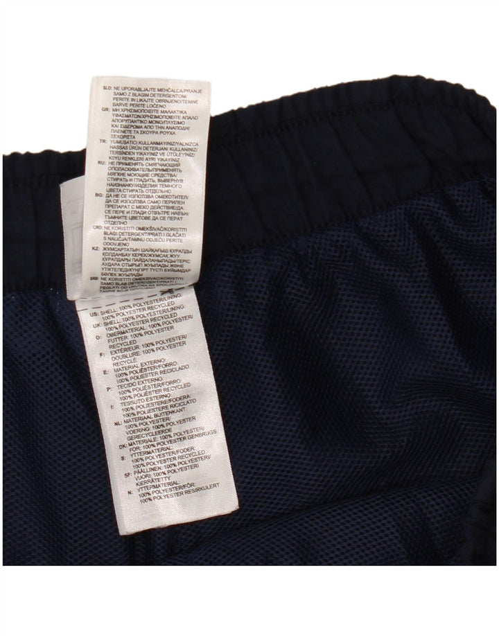 Pantaloncini sportivi Adidas Climalite da uomo di grandi dimensioni in poliestere blu navy