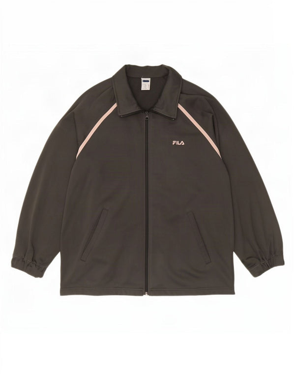 Ανδρική φόρμα Fila Top Jacket Μεσαίο Γκρι Πολυεστέρας
