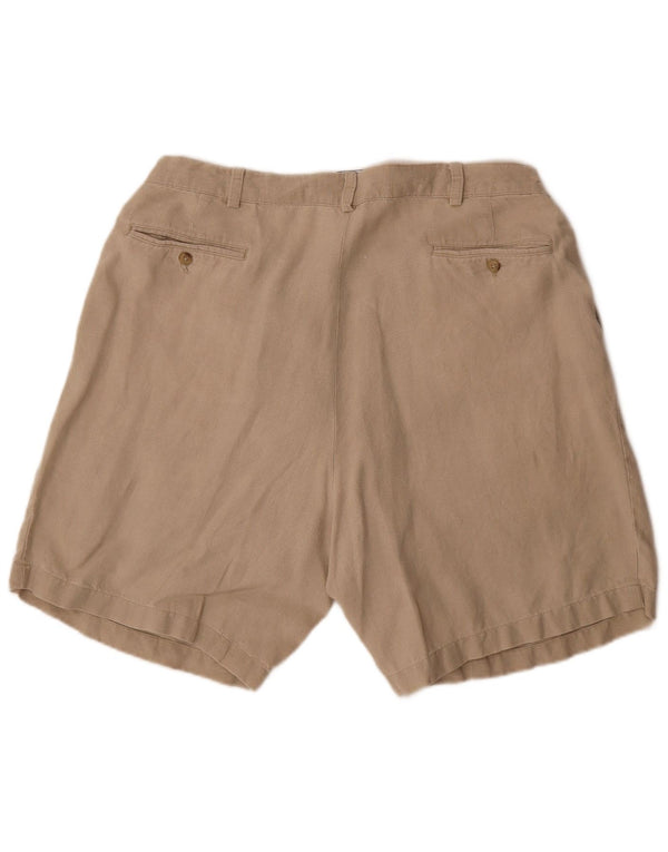 Polo Ralph Lauren Herren Pegged Chino Shorts W38 XL Beige Leinen