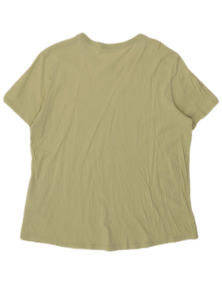 Nike Mens Graphic T-Shirt Top Large Green Cotton