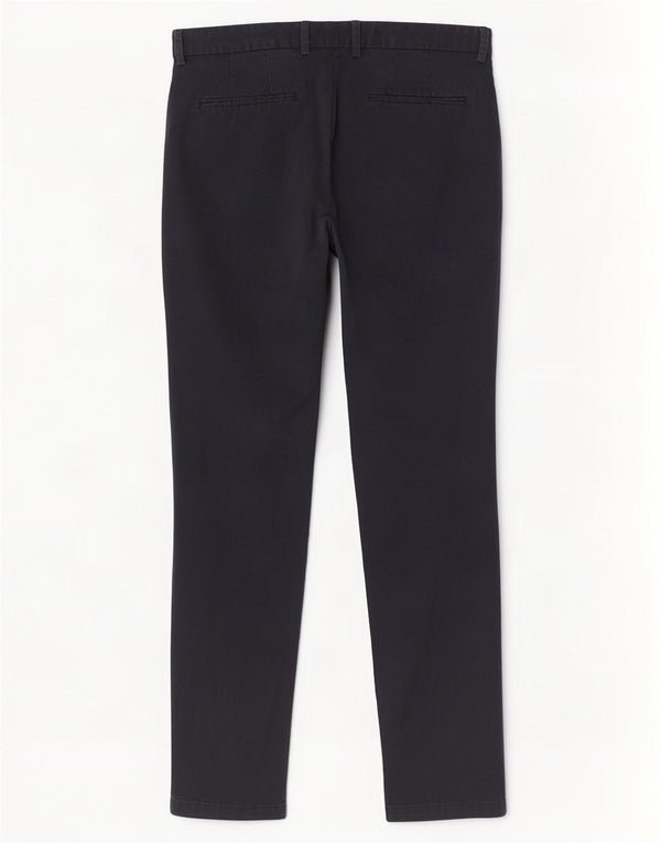 Reiss Slim Chino-bukser til mænd W32 L30 Marineblå bomuld