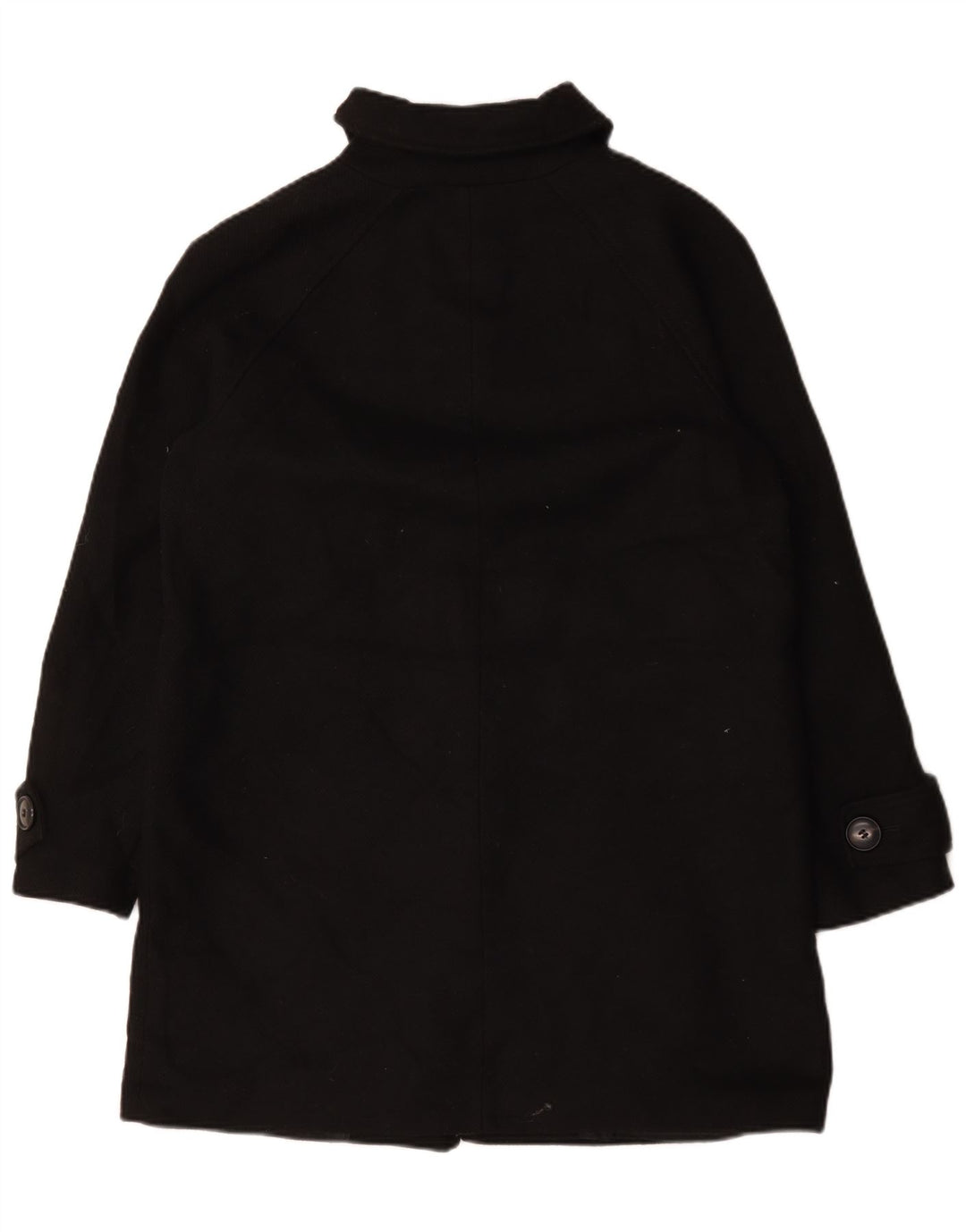 Cappotto da donna Marks & Spencer UK 14 grande poliestere nero