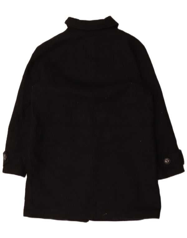 Cappotto da donna Marks & Spencer UK 14 grande poliestere nero
