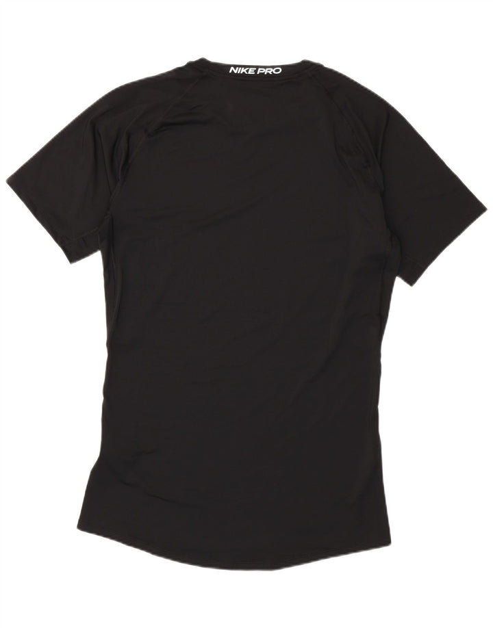 T-shirt attillata da uomo NIKE Top XL poliestere nero
