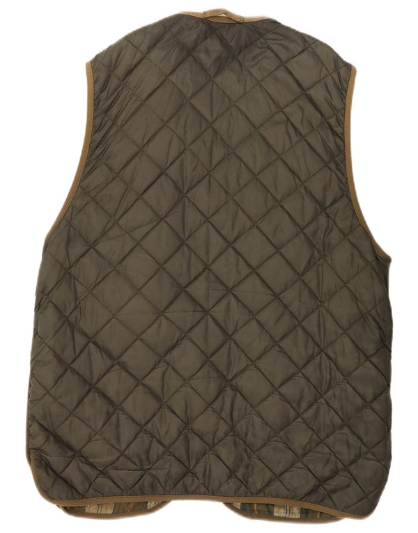 Barbour Gilet matelassé pour hommes UK 44 Large Kaki