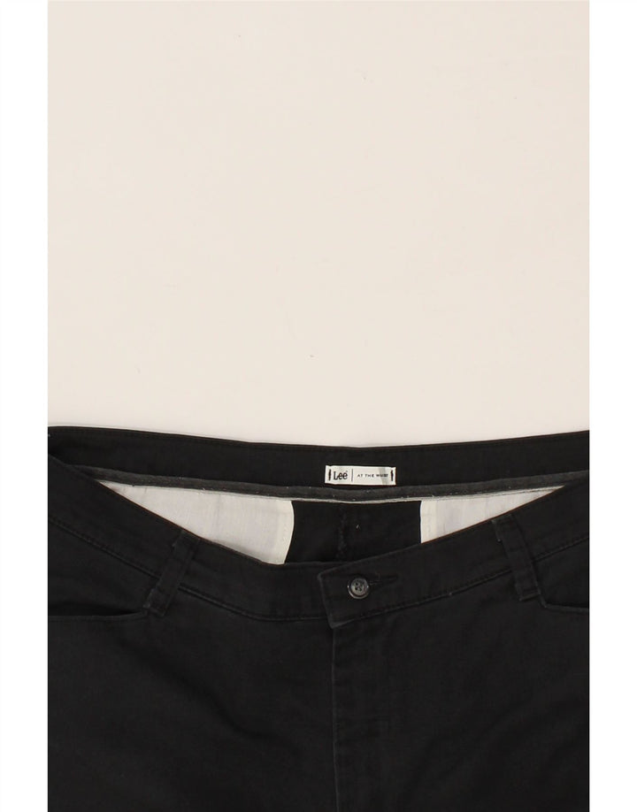 LEE Womens Casual Shorts W36 XL Black Vintage Lee and Second-Hand Lee from Messina Hembry 
