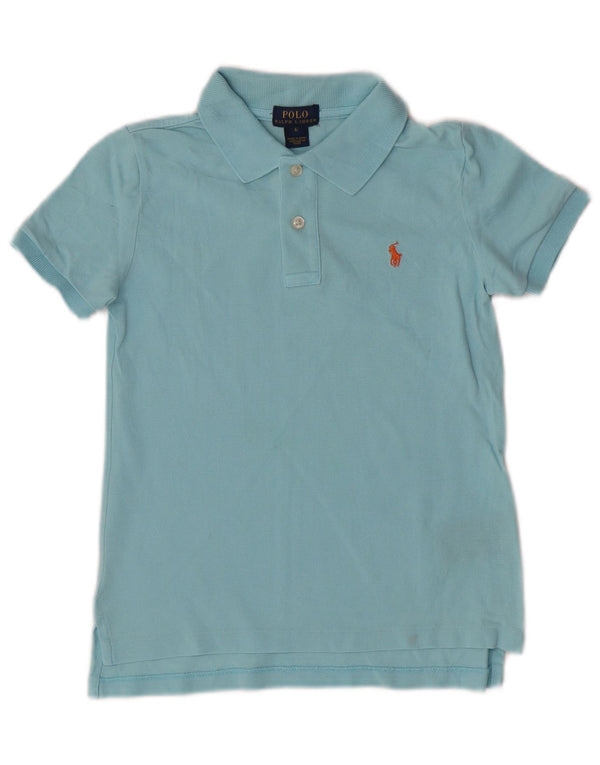Polo Ralph Lauren drenge polo skjorte 5-6 år turkis bomuld