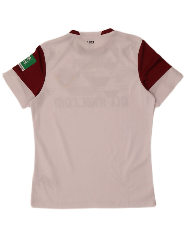 Umbro T-Shirt Graphique Homme Petit Blanc Colorblock Polyester