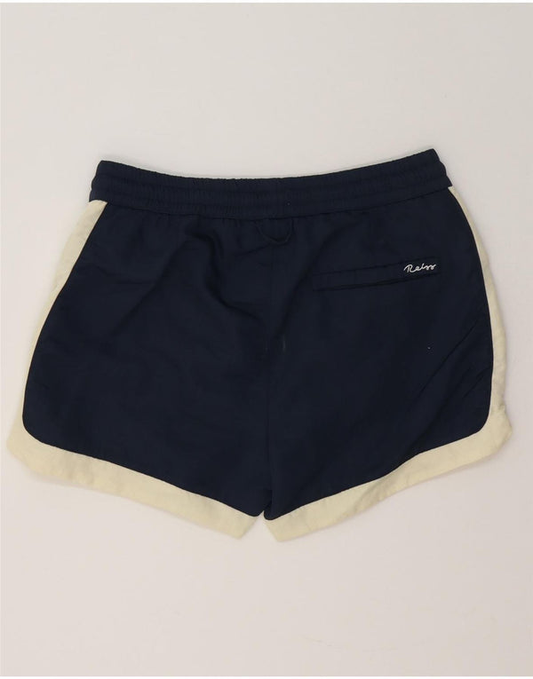 Pantaloni scurti sport Reiss pentru femei UK 4 XS bleumarin din poliamidă color bloc