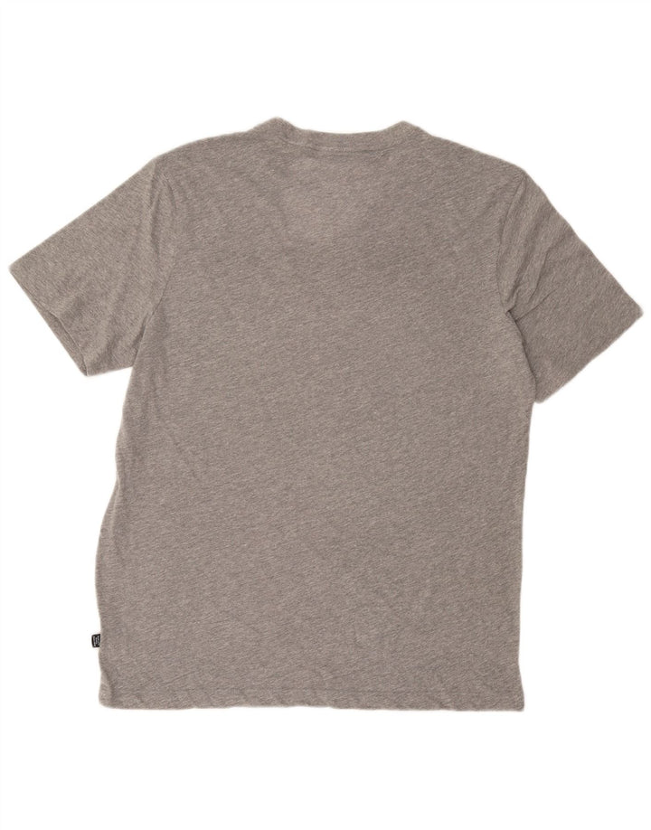 PUMA Mens Graphic T-Shirt Top Large Grey