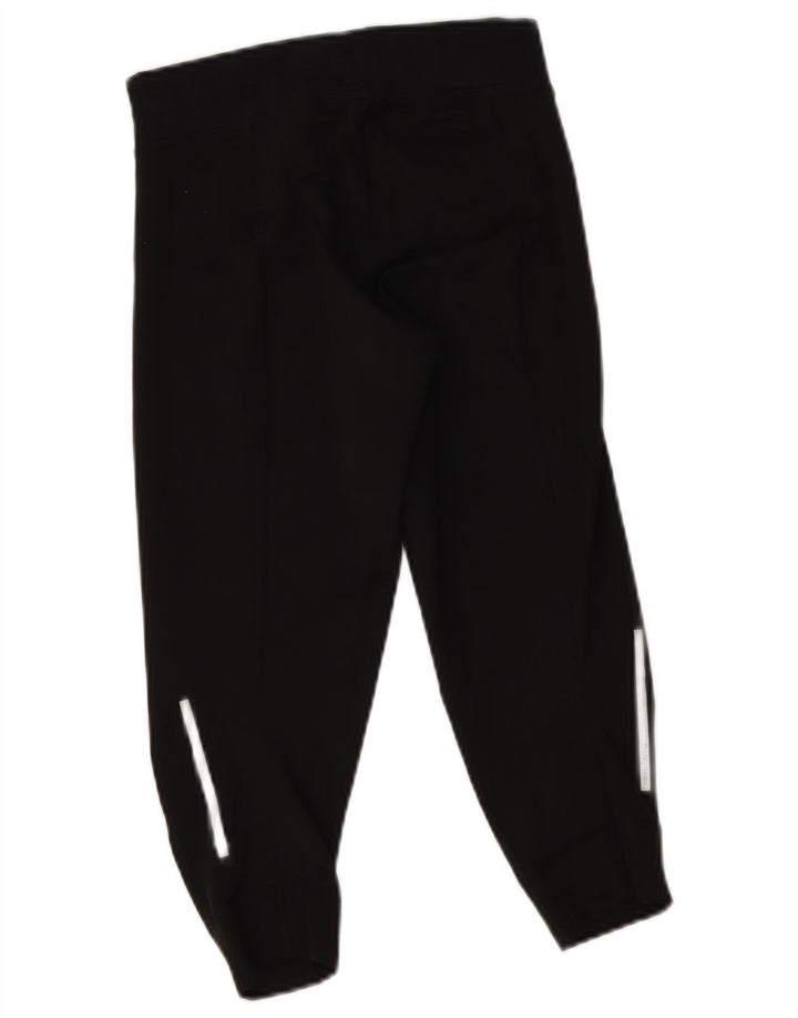 Leggings Adidas Climalite Capri da donna UK 8/10 Piccolo poliestere nero