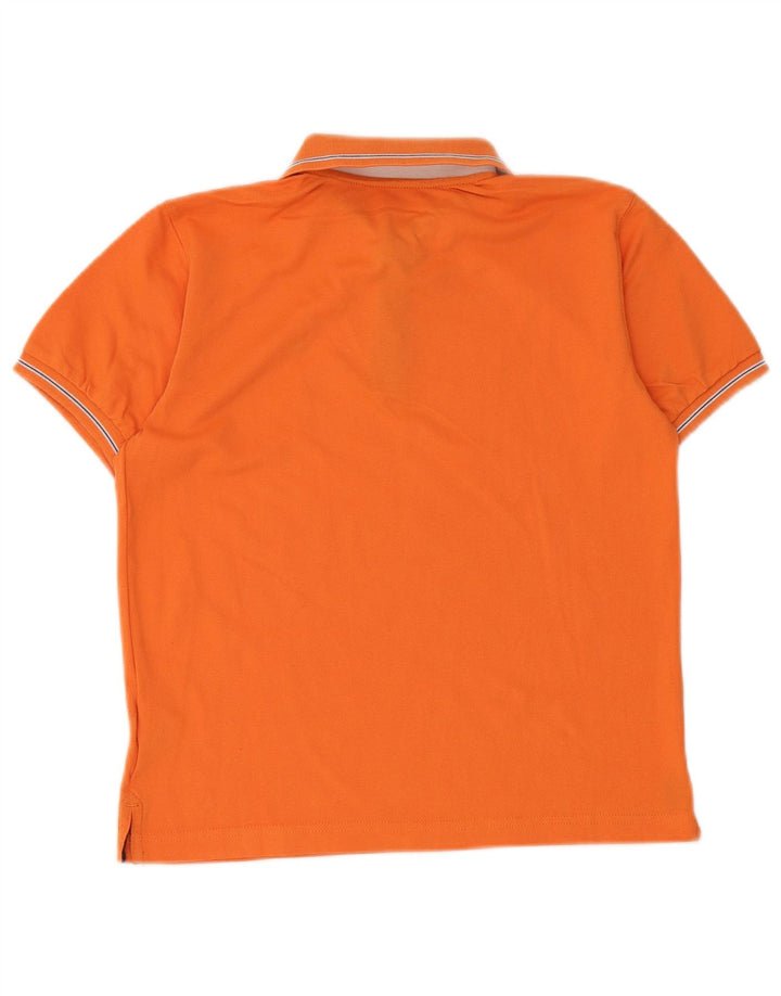 Champion Boys Polo Shirt 9-10 Years Orange Cotton