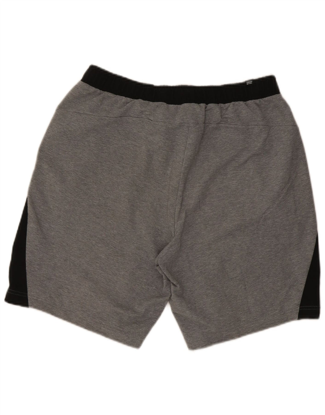 Puma Mens Sport Shorts Large Grey Colourblock Cotton