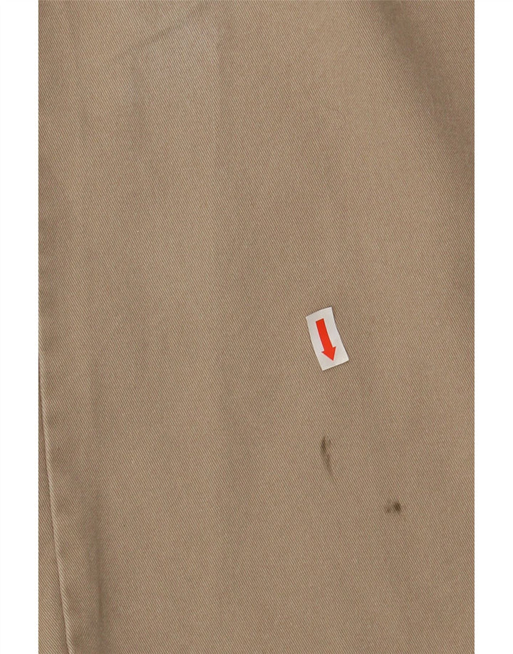 VOLCOM Mens Straight Cropped Trousers W32 L24 Beige Polyester Vintage Volcom and Second-Hand Volcom from Messina Hembry 