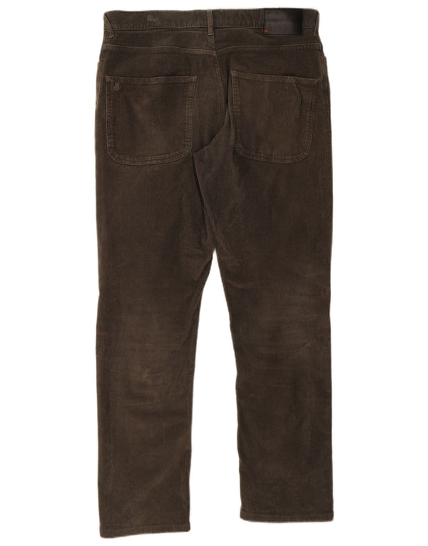 Pantalones rectos de pana para hombre White Stuff W32 L29 Algodón caqui