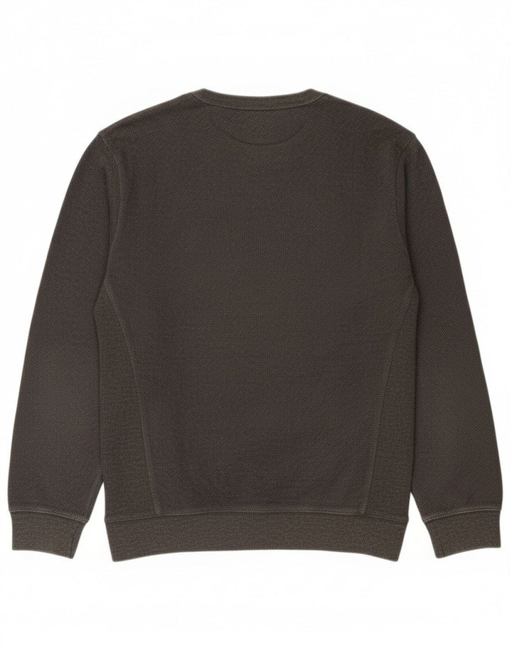 Zara Mens Sweatshirt Jumper Medium Grey Cotton