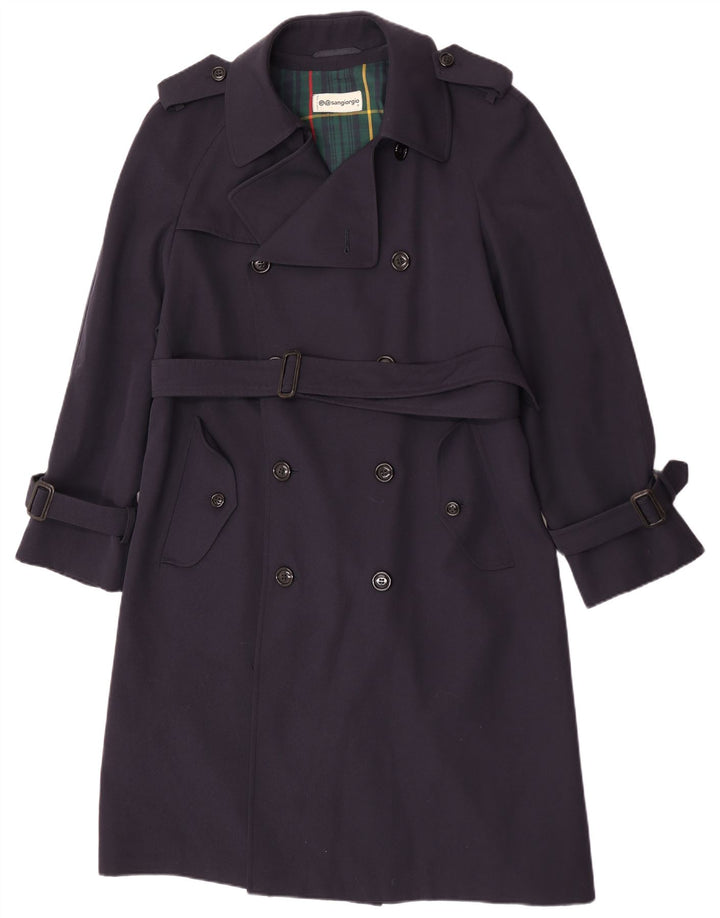 Sangiorgio Ανδρική καμπαρντίνα UK 38 Medium Navy Blue