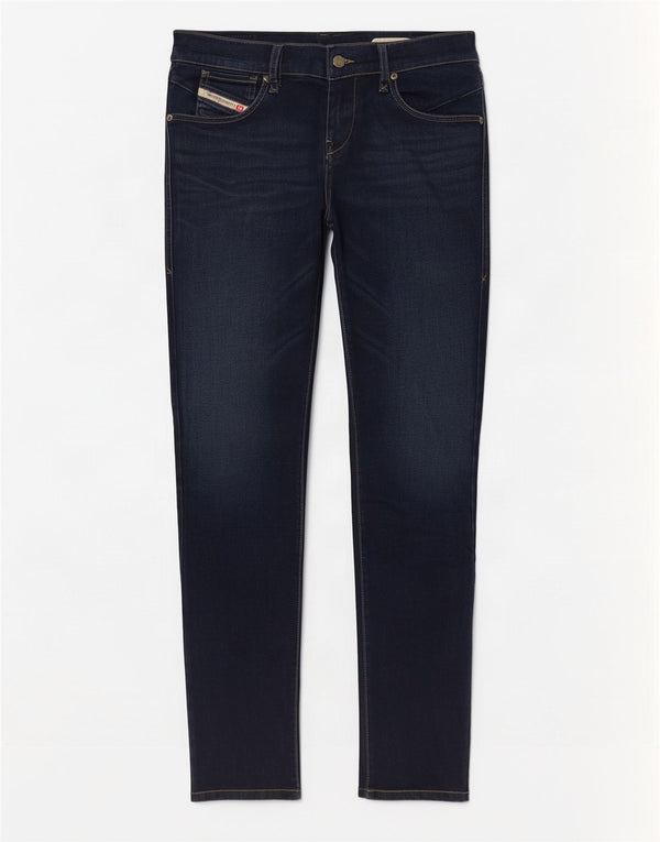 Diesel Mujer Getlegg Vaqueros Ajustados De Cintura Baja W28 L29 Azul Marino