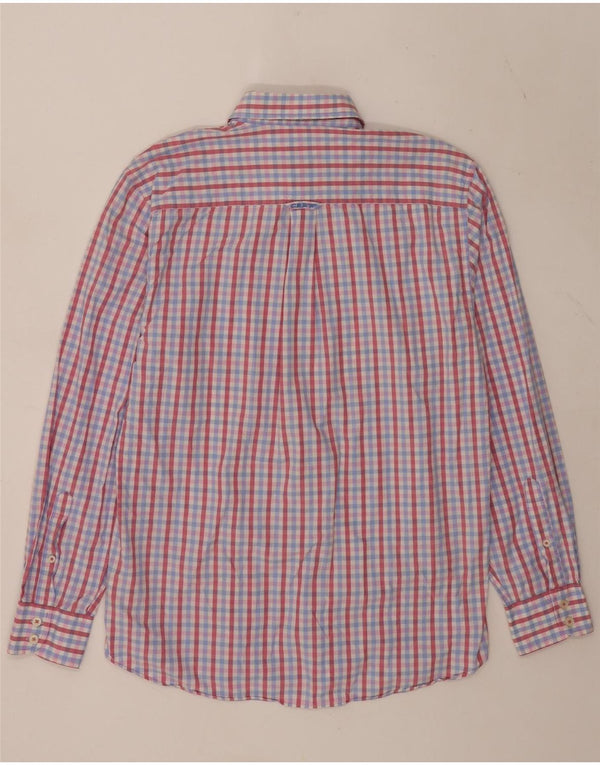 Crew Clothing Chemise coupe classique pour homme en coton vichy multicolore moyen