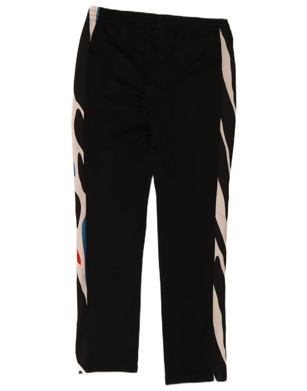 Adidas Womens Tracksuit Trousers UK 12 Medium Black Colourblock Polyester