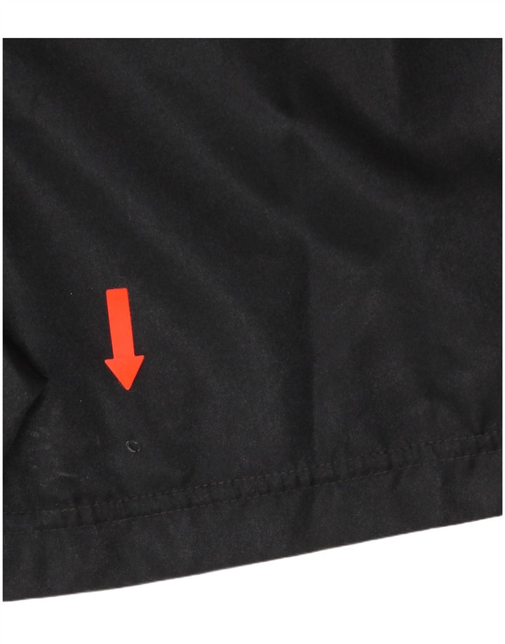Adidas Womens Sport Shorts UK 10 Small Black Polyamide