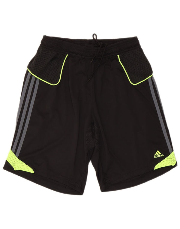 Adidas Mens Climacool Sport Shorts Large Black Colourblock Polyester