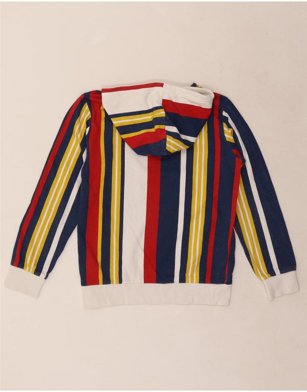 Champion Boys Graphic Hoodie Jumper 11-12 Years Large Multicoloured Striped