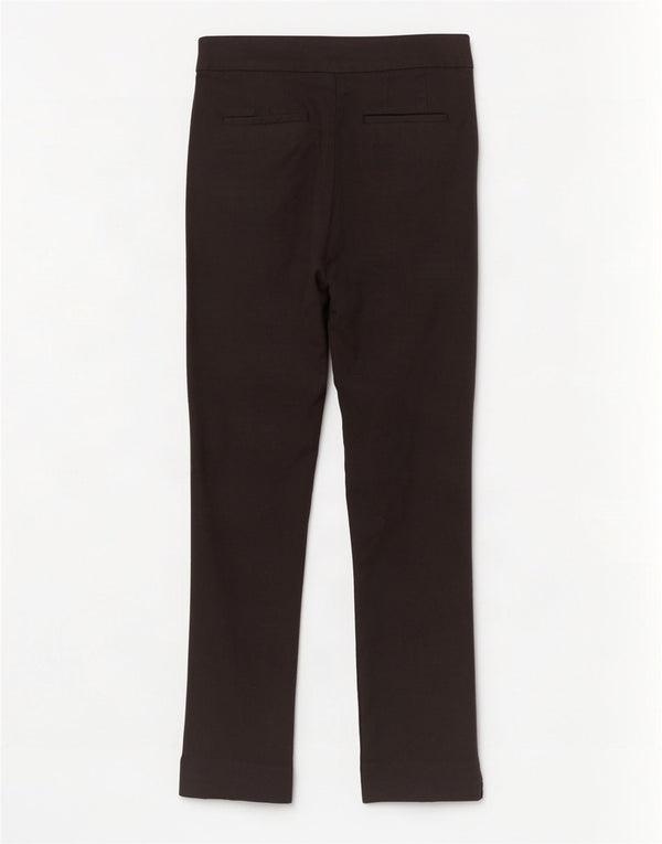Boden Pantalones chinos ajustados para mujer UK 12 Medium W30 L30 Algodón negro