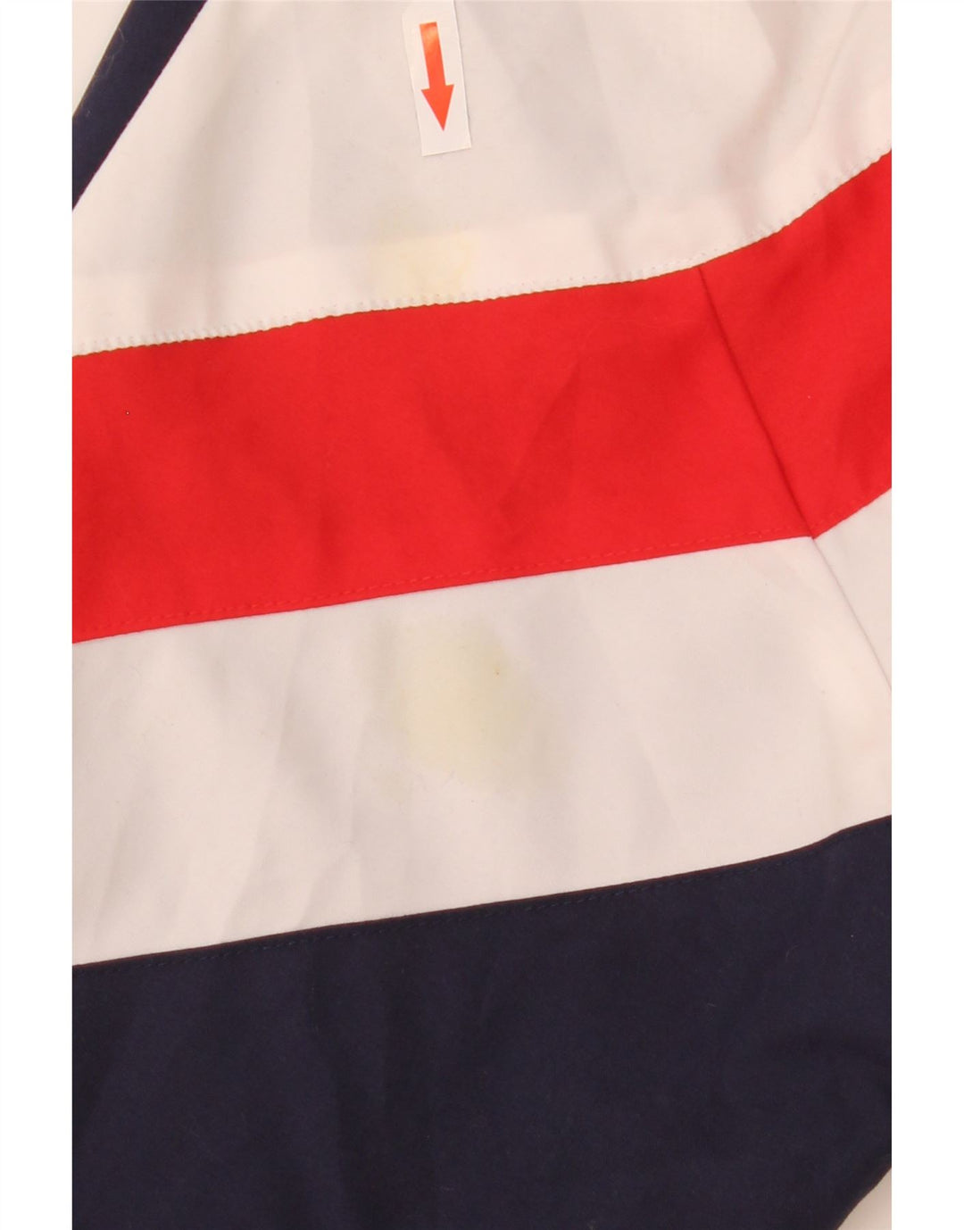 Fila Mens Graphic Tracksuit Top Jacket XS Navy Blue Colourblock