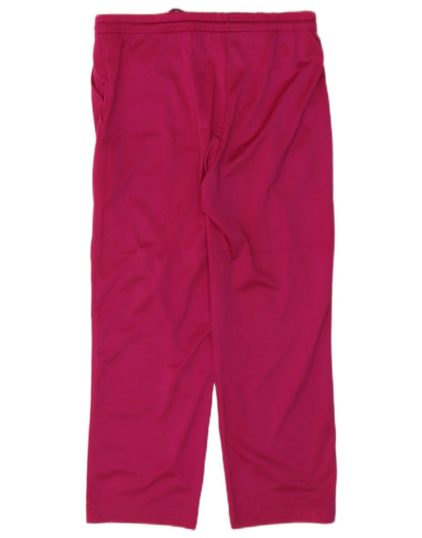 Diadora Womens Crop træningsdragt Bukser UK 12 Medium Pink